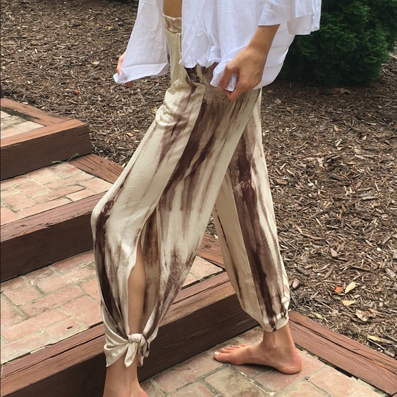 Super Cute BOHO Tie Dye Pants - Picture 5 of 12